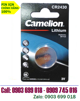 Pin Camelion CR2430 lithium 3V chính hãng Camelion